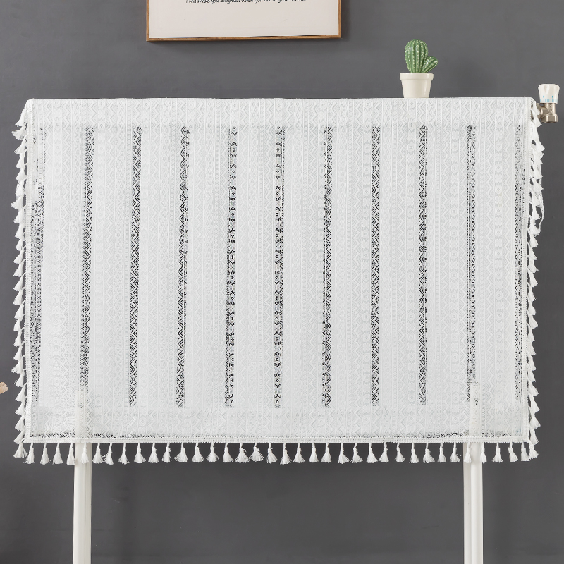 简约暖气片防尘罩家用蕾丝全包老式铸铁遮挡装饰罩套墙暖遮丑神器