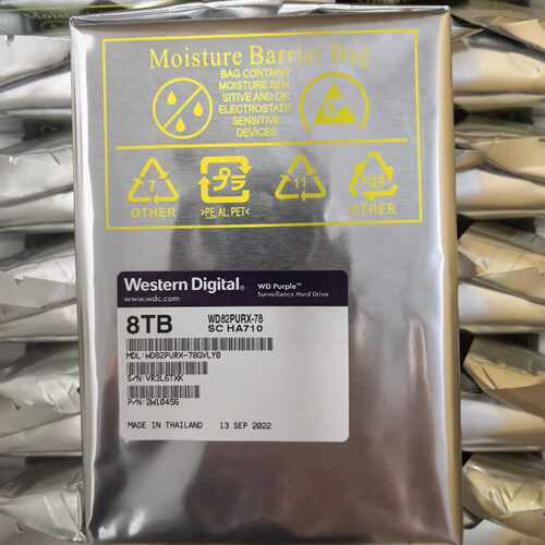 西数硬盘8T，WD82PURX-78 20片 官方保议价