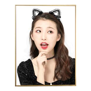 数字油画定制真人照片人物手工手绘油画diy填充油彩画画填色礼物