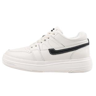 高尼10cm增高鞋男丨米白透气情侣休闲板鞋运动小白鞋厚底轻便男鞋