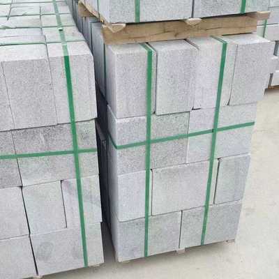 芝麻灰花岗岩火烧板路沿大理石牙石材石板侧平市政道路路石石