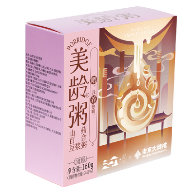 南京大牌档美龄粥0蔗糖0添加即食