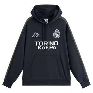 Kappa卡帕背靠背连帽卫衣女春季新款美式泽西风高街球衣女款上衣