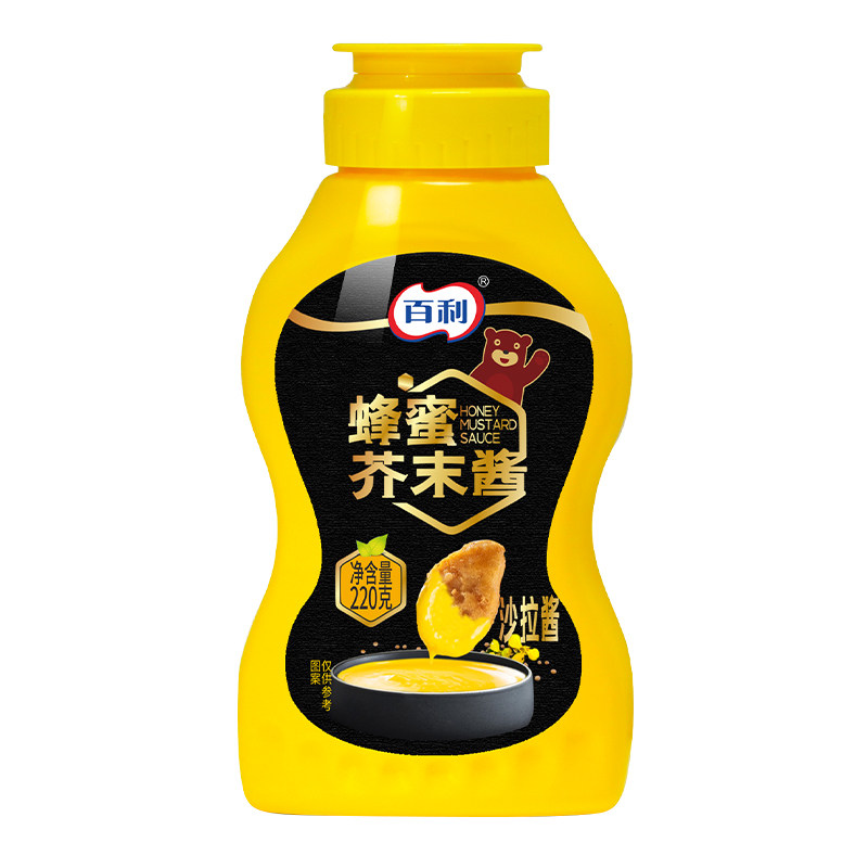 百利蜂蜜芥末酱韩式蘸酱黄芥末酱