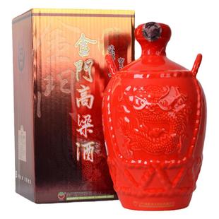 金门高粱酒58度红坛一公升1000ml喜庆大坛装正品陈年份老酒纯粮食