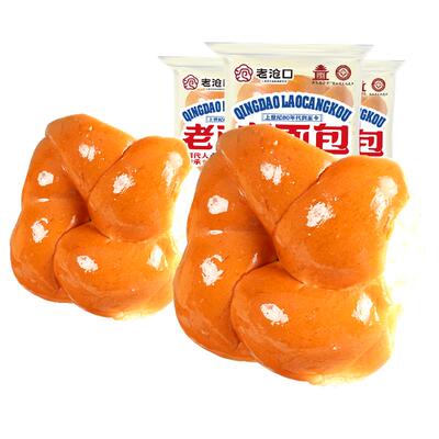 老沧口奶香拉丝手撕面包原味袋装