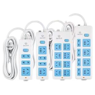 公牛插座插排家用长线电线拖线板1.8米-20米接线板保护多功能开关