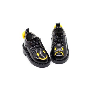 ob11娃鞋GSC笑脸亮面皮鞋子关节12分bjd美结猪娃micoYMYP9粘土人