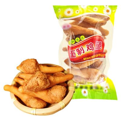 7080后怀旧零食素鸡腿酥开口笑