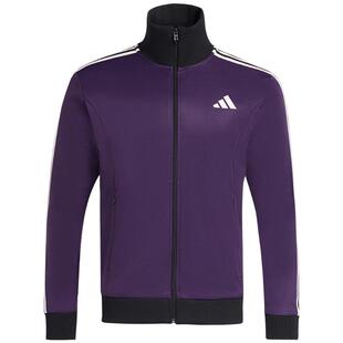 【自营】adidas阿迪达斯男外套跑步3 STRIPES针织夹克 KT0839运动
