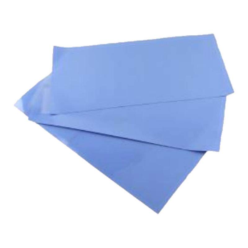 导热片/导热帽 蓝色导热硅胶片散热片 200*400*0.5mm 导热系数 3W