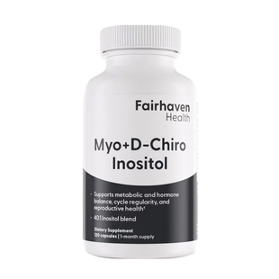 美国原装Myo肌醇胶囊双重成分改善pcos周期调抵抗降雄爱希儿正品