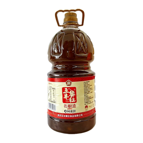 五丰黎红花椒油5L餐饮装商用正宗四川汉源花椒油火锅米线拌菜麻油
