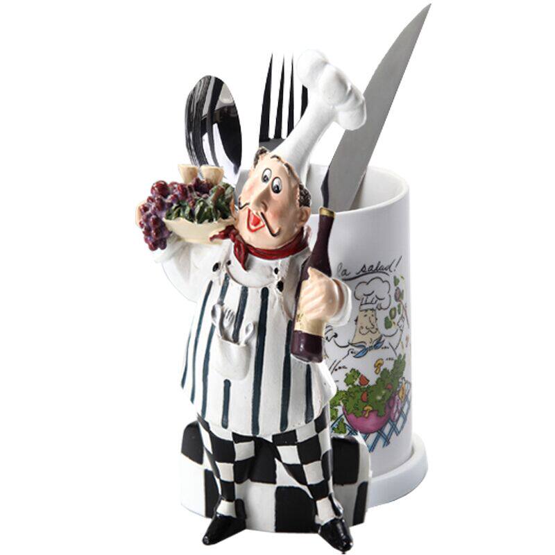 欧式创意西餐具收纳盒餐具套装厨房用品餐桌刀叉架沥水筷子筒防霉