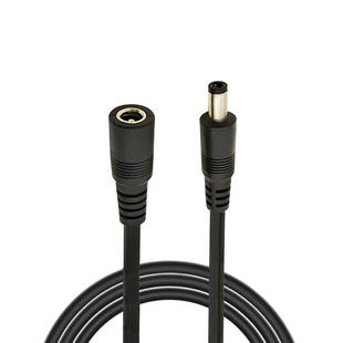 纯铜电源dc延长线5.5-2.1兼容2.5mm弯头灯条12V10A24V19V加长线