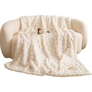 皇冠毯子铺床午睡毯办公室披肩沙发盖毯冬季加厚毛毯床上用毛巾被