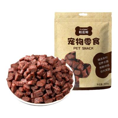 牛肉粒条狗狗零食训犬奖励牛肉味