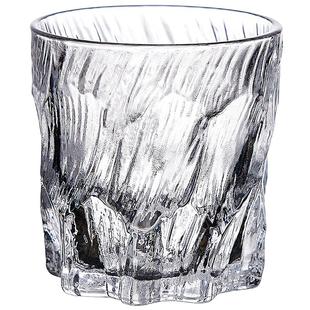 威士忌酒杯洋酒杯轻奢高档水晶玻璃家用酒樽XO闻香酒杯星芒啤酒杯