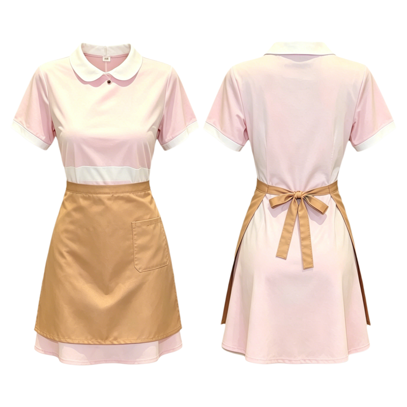 甜美工装好利来服务员制服