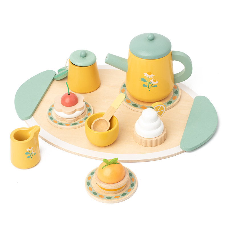 柠檬茶具组合过家家玩具