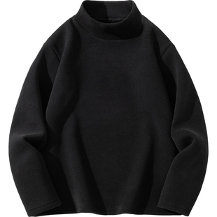 gxg.jeans男装 多色暖绒基础打底保暖高领长袖T恤男士 25年冬新品