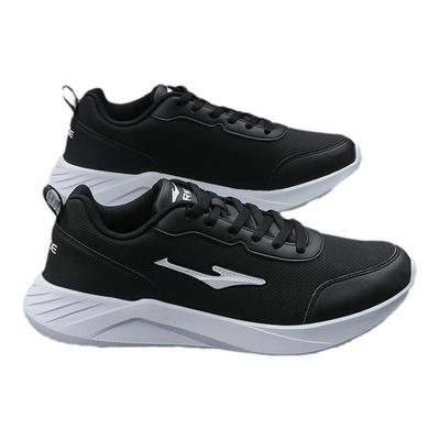 鸿星尔克官方旗舰男鞋皮面防水