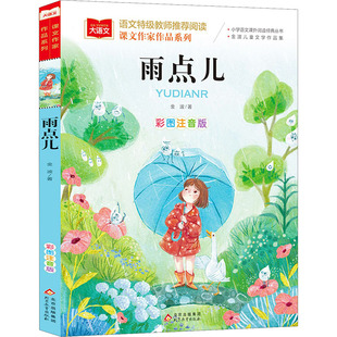 雨点儿金波著小学语文课外阅读经典书目彩图注音版低年级读物一二年级课外书小学生必课外阅读书带拼音儿童文学寒暑假推荐书正版