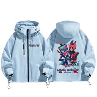 地狱客栈周边沃克斯阿拉斯托电鹿联名冲锋衣三合一秋冬男防风外套