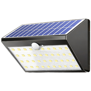 2025新款太阳能户外庭院灯家用农村室外防水人体感应照明路灯壁灯