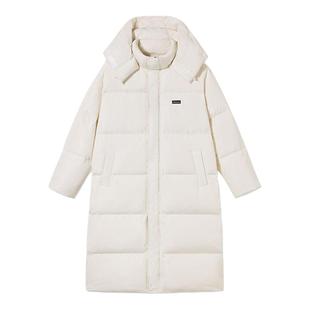 PSO Brand男装女装三防90绒长款羽绒服女款冬季厚外套情侣装潮牌