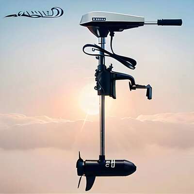亚岛12V船用电动船外机12V24船尾机推进器有刷无刷船尾挂机推动器