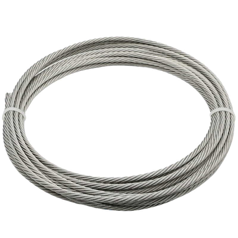 304不锈钢钢丝绳钢索绳细晾衣绳架包塑1.5 2 2.5 3 4 5 6 8 10mm