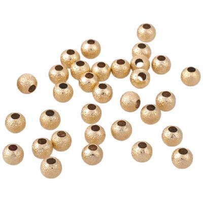 14k保色金珠diy饰品一份