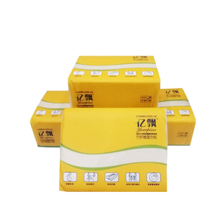 永贞亿飘竹纤维压花生活用纸母婴用纸本色卫生纸面巾纸10包*450张