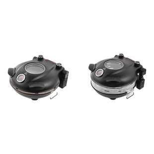 披萨机420度加高款欧包厚底披萨炉22cm烤箱12寸家用商用披萨烤炉