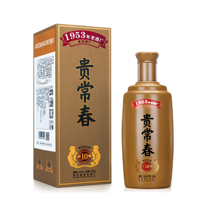 贵常春贵10 贵州酱香型白酒53度纯粮酿造宴请马年送礼官方旗舰店