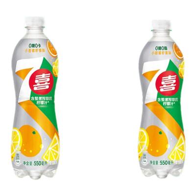 百事可乐7喜无糖柑橘柠檬味汽水