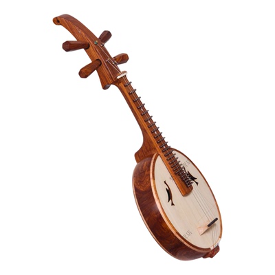 民族弹拨乐器刺猬紫檀木乐器