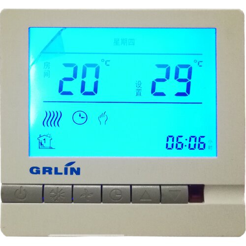 水地暖温控器水地暖控制器地暖开关面板温度控制器温控控制面板