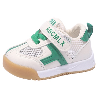 夏季透气软底防滑宝宝学步鞋机能