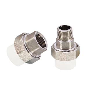 PPR4分20铜外丝活接6分1寸1.2寸内丝活直接管件25/32水管接头配件