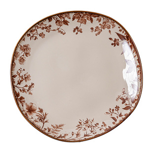 盘子特别好看的高级漂亮餐盘家用寿司盘子蛋糕盘饺子盘火锅配菜盘