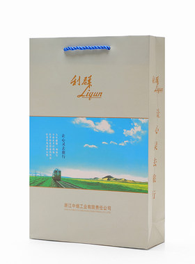高档利群中华纸袋礼品袋