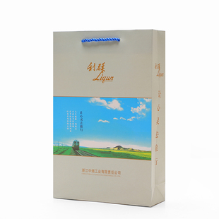 现货利群礼品袋中华手提纸袋黄鹤楼1916包装袋通用中华烟草袋子