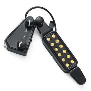 吉他拾音器免开孔打孔高端原声可调节古典民谣木吉他专用带连接线