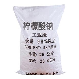 柠檬酸钠工业级柠檬酸钠25KG柠檬酸三钠抗凝剂枸橼酸钠污水处理