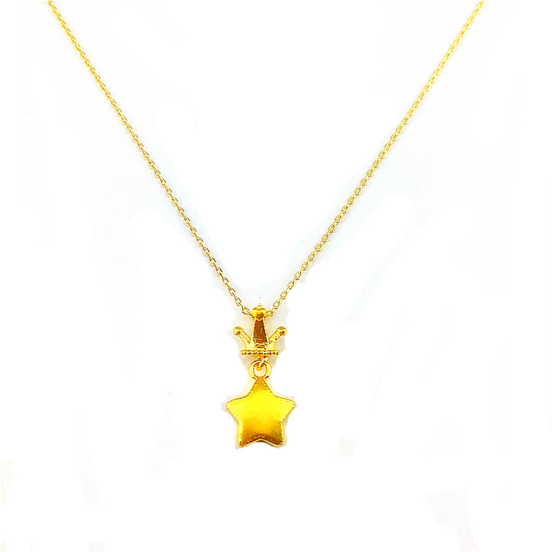 新款欧币风星星镀金仿金金皇冠