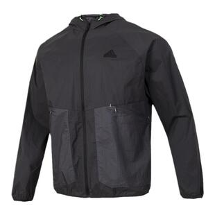 阿迪达斯男装2024秋季新款运动连帽夹克外套JI8658 JI8659 JI8660