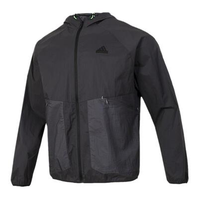 阿迪达斯男装连帽夹克外套