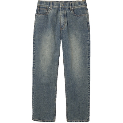 903杰克琼斯男装秋季新款猫须水洗复古美式直筒休闲牛仔裤长裤子